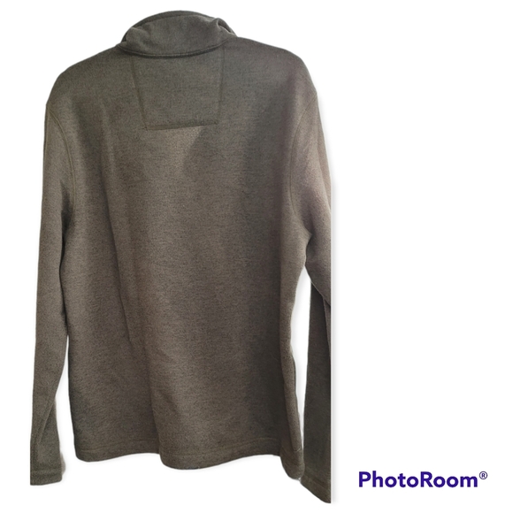 G.H Bass Co Sweatshirt Mens Long Sleeve Sweater 1/4 Zip Large - Picture 3 of 5
